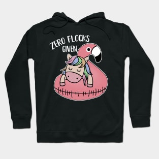 Zero Flocks Given Unicorn Flamingo Lover Hoodie